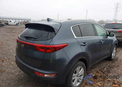 2017 Kia Sportage Lx из США, поврежденный, VIN KNDPM3AC2H7235340